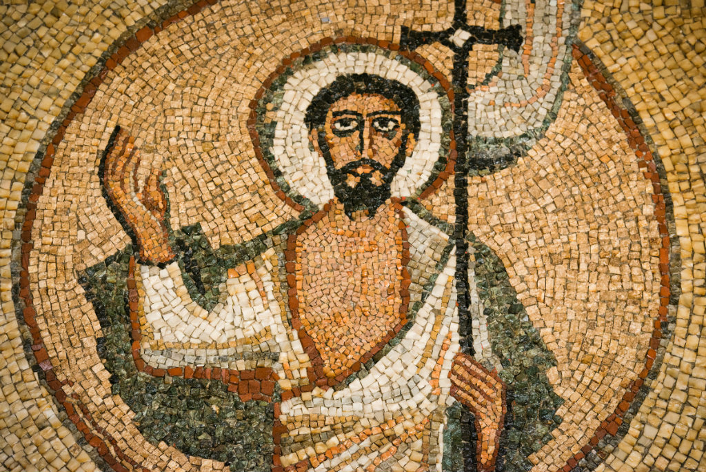 A mural of Jesus Christ in the chapel of the Mekane Yesus Seminary in Addis Ababa, Ethiopia, on Tuesday, Nov. 11, 2014. LCMS Communications/Erik M. Lunsford