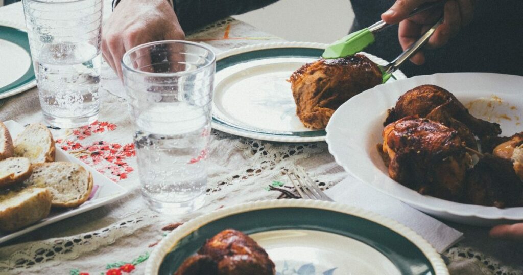 The law and gospel of chicken dinners