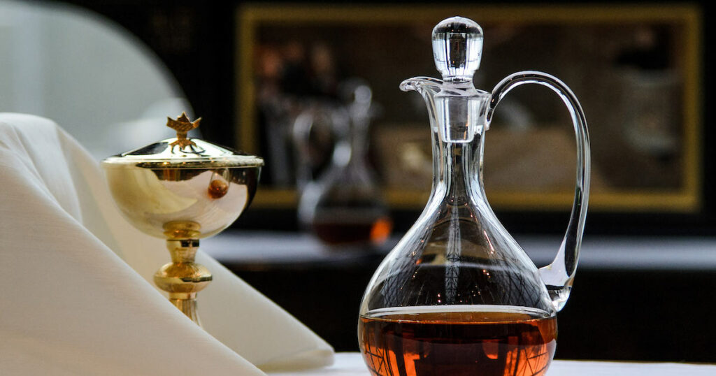 Communion Wine & Host